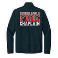 Customized Fire Chaplain Carhartt® Textured 1/2-Zip Fleece Jacket