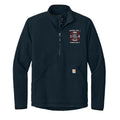 Customized Fire Police Carhartt® Textured 1/2-Zip Fleece Jacket