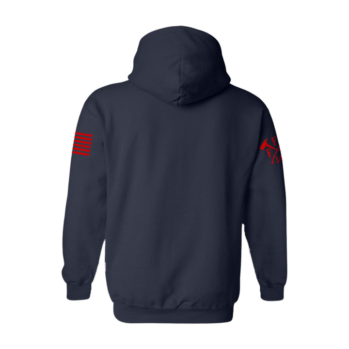 FFC 343 holiday hoodie honoring firefighters during Christmas