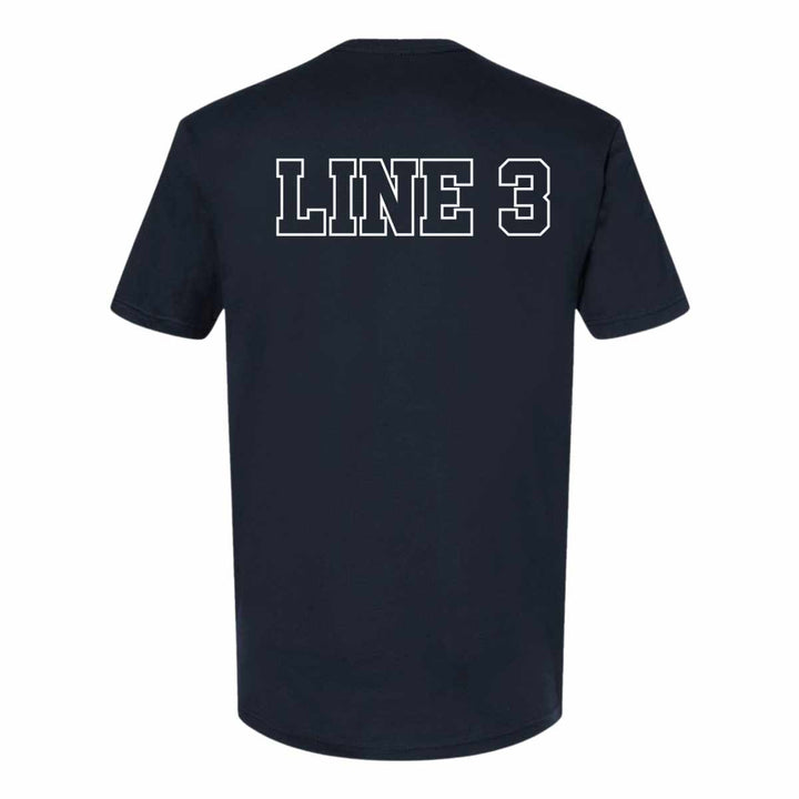 Fire department Fire Chaplain t-shirt with department logo