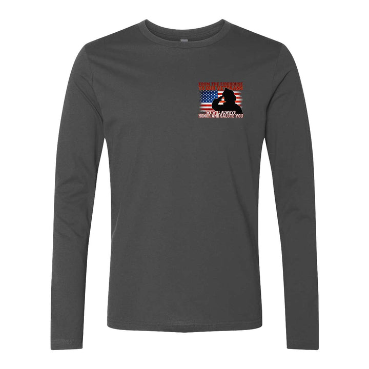 Salute Veteran's Premium Long Sleeve Shirt