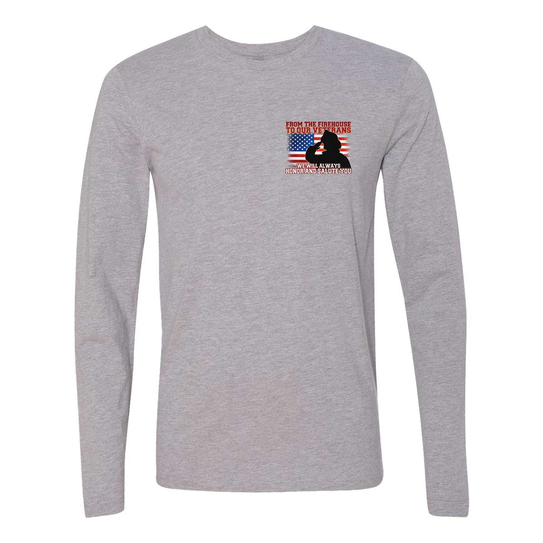 Salute Veteran's Premium Long Sleeve Shirt