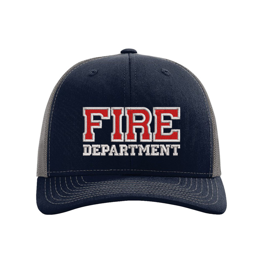 Fire Department Snapback Trucker Hat