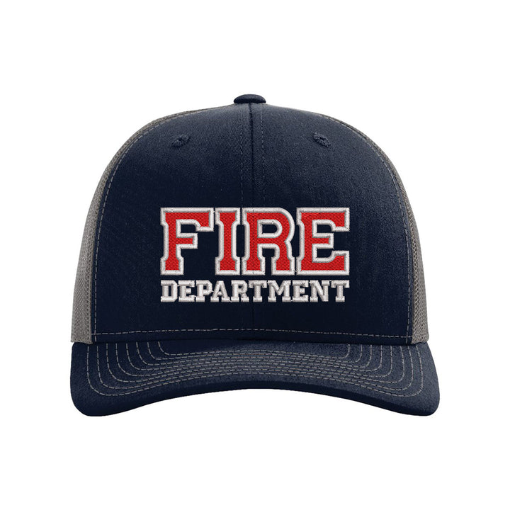 Fire Department Snapback Trucker Hat