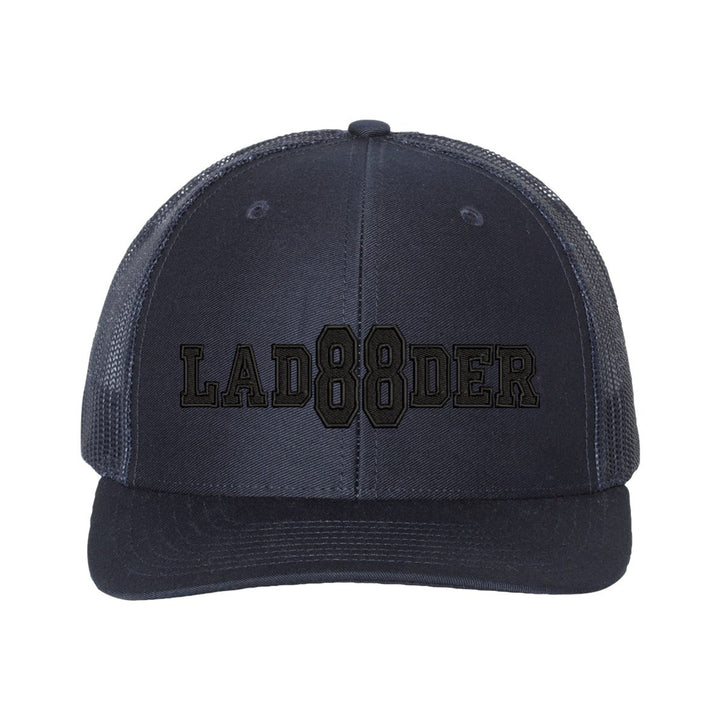 Personalized Ladder Blackout Snapback Trucker Hat
