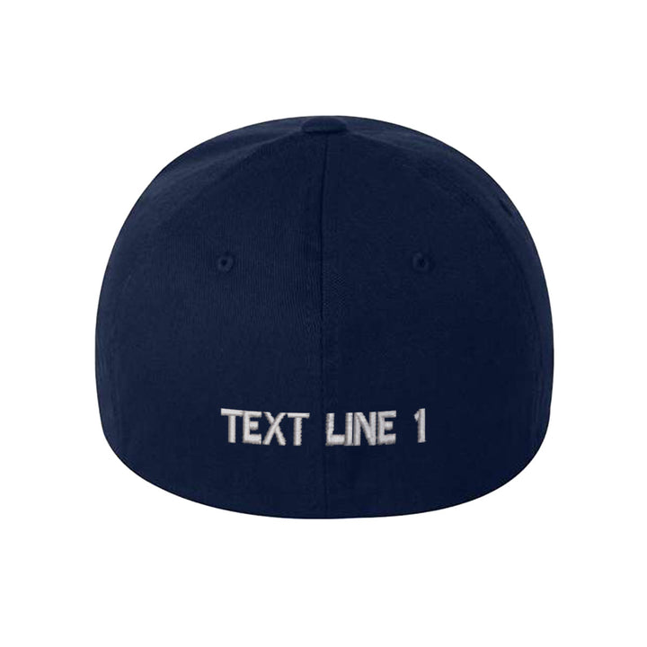 Thin Red Line Axe Flag FlexFit Hat