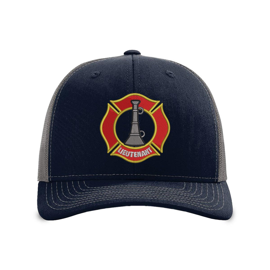 One Bugle Fire Lieutenant Snapback Trucker Hat