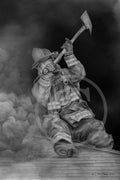 Personalized First Strike - 12x18 Inch Print