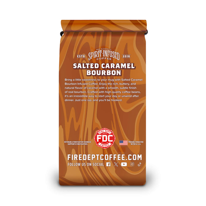 Salted Caramel Bourbon Infused Coffee