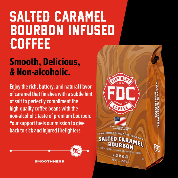 Salted Caramel Bourbon Infused Coffee