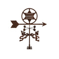 Sheriff 6 pt. Badge Weathervane
