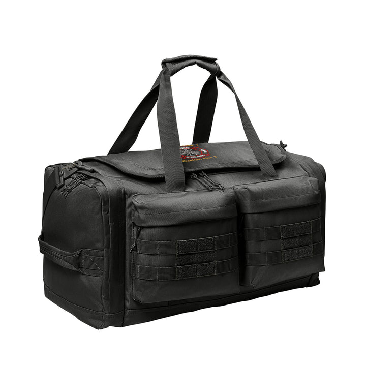Customized Tactical Duffel Bag with Fire Police Embroidery