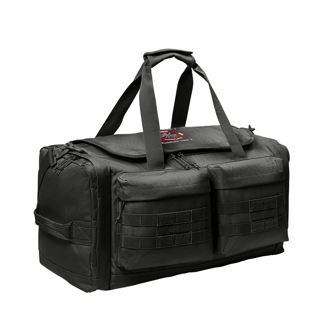 Customized Tactical Duffel Bag with Fire Chaplain Embroidery
