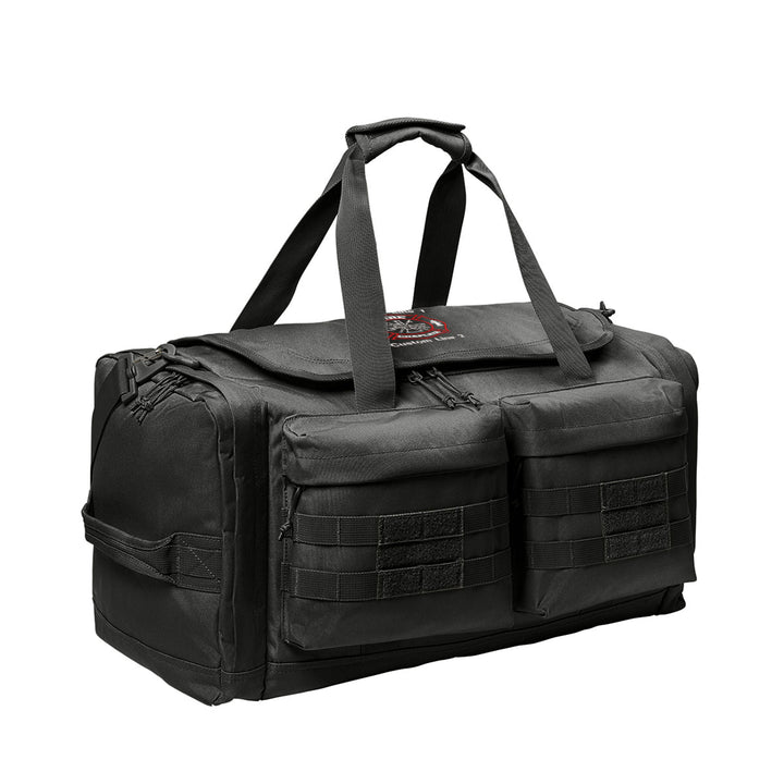 Customized Tactical Duffel Bag with Fire Chaplain Embroidery