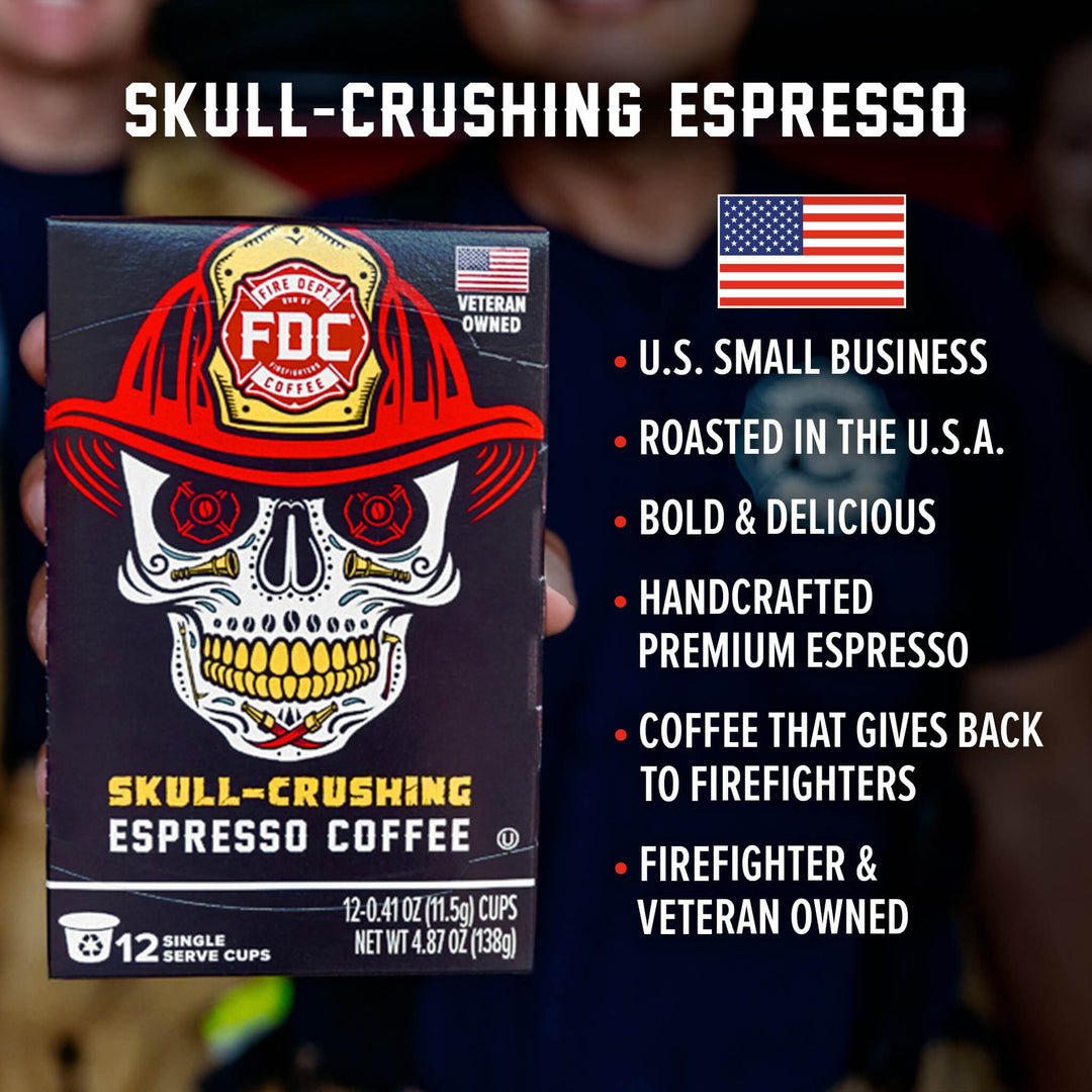 Skull Crushing Espresso Coffee Pods
