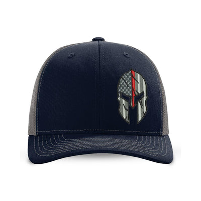 Thin Red Line Spartan Snapback Trucker Hat