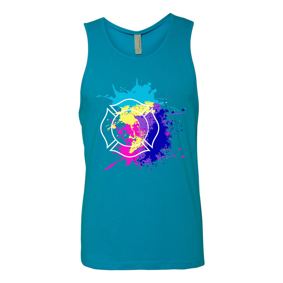 Premium men’s tank top for firefighters
