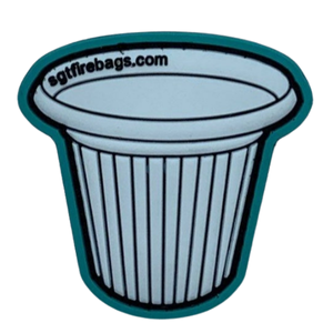 2" x 2" "305 Cafecito" PVC Patch