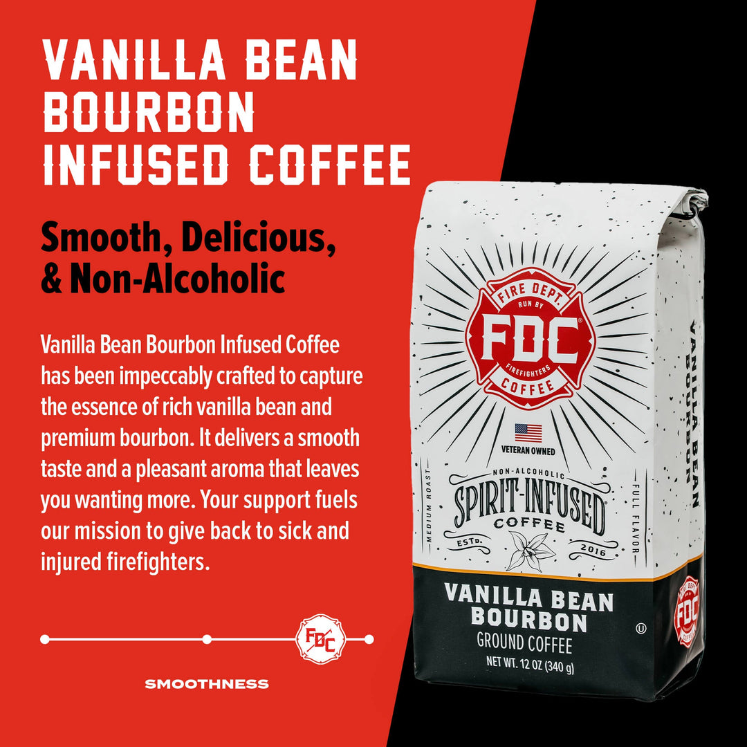 Vanilla Bean Bourbon Infused Coffee