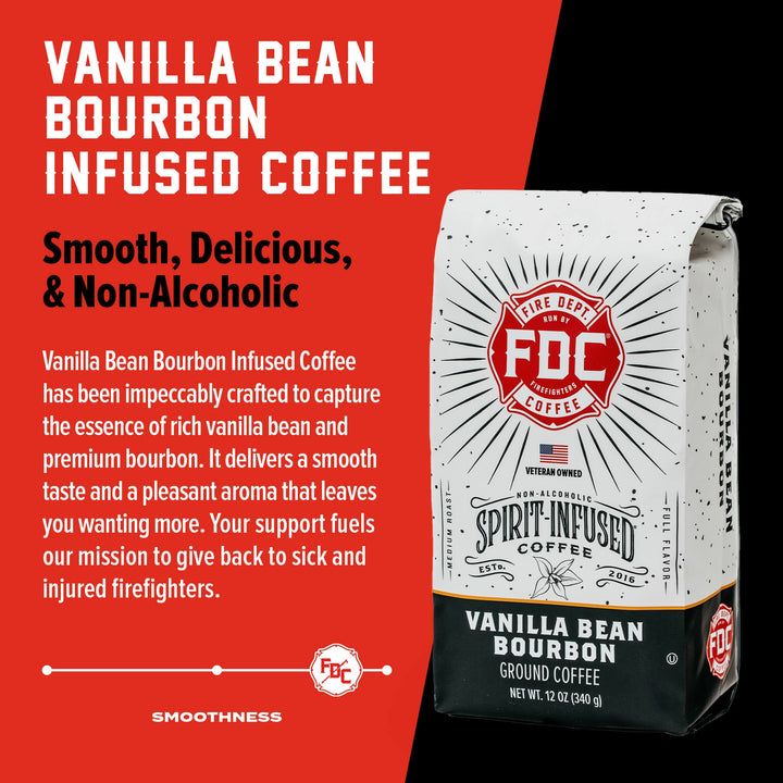 Vanilla Bean Bourbon Infused Coffee