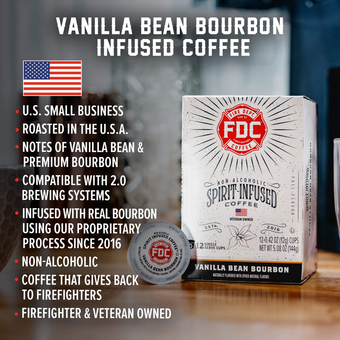 Vanilla Bean Bourbon Infused Coffee Pods