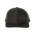 Thin Red Line Axe Maltese Blackout Snapback Trucker Hat