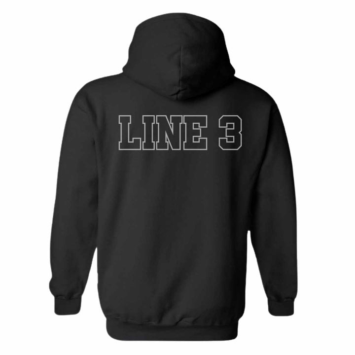 Department Fire Chaplain hoodie with personalized initials
