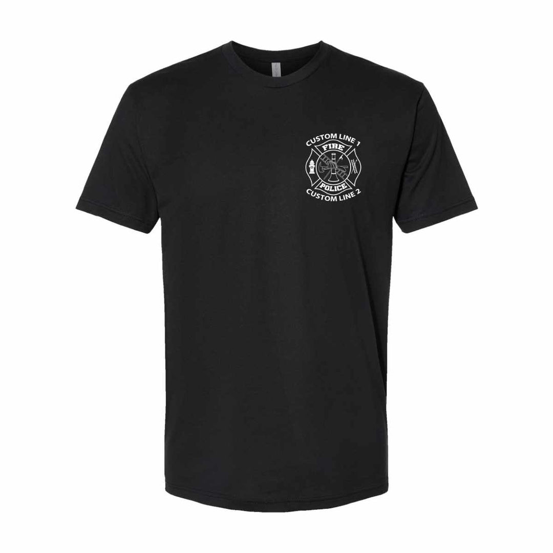 Customized Fire Police t-shirt for fire departments