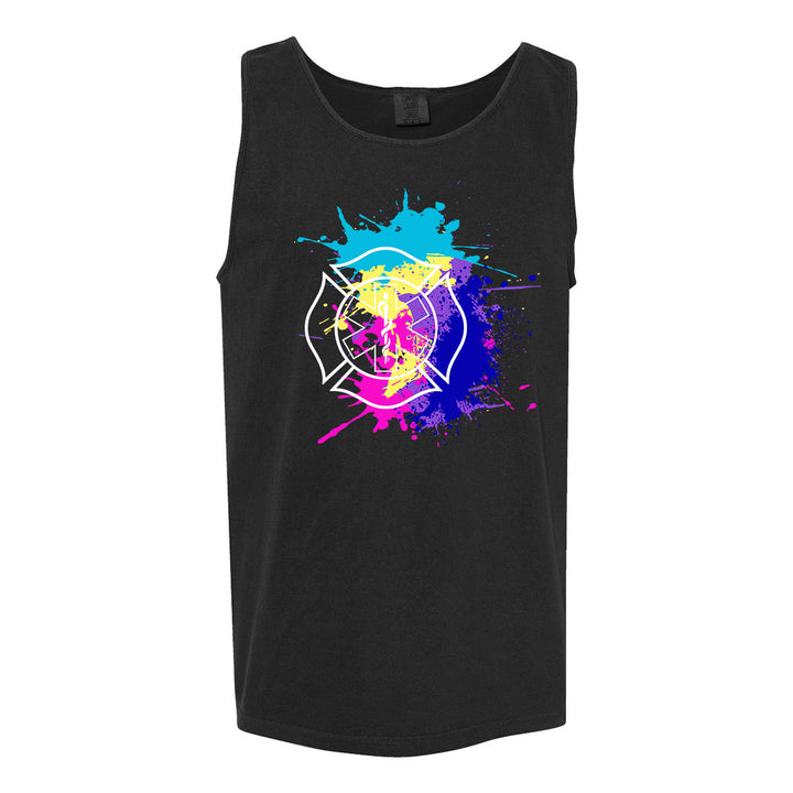 FFC 343 Fire Rescue Miami Vice Heavyweight Tank Top