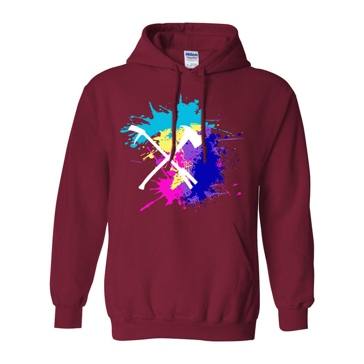 Premium firefighter hoodie with Miami design