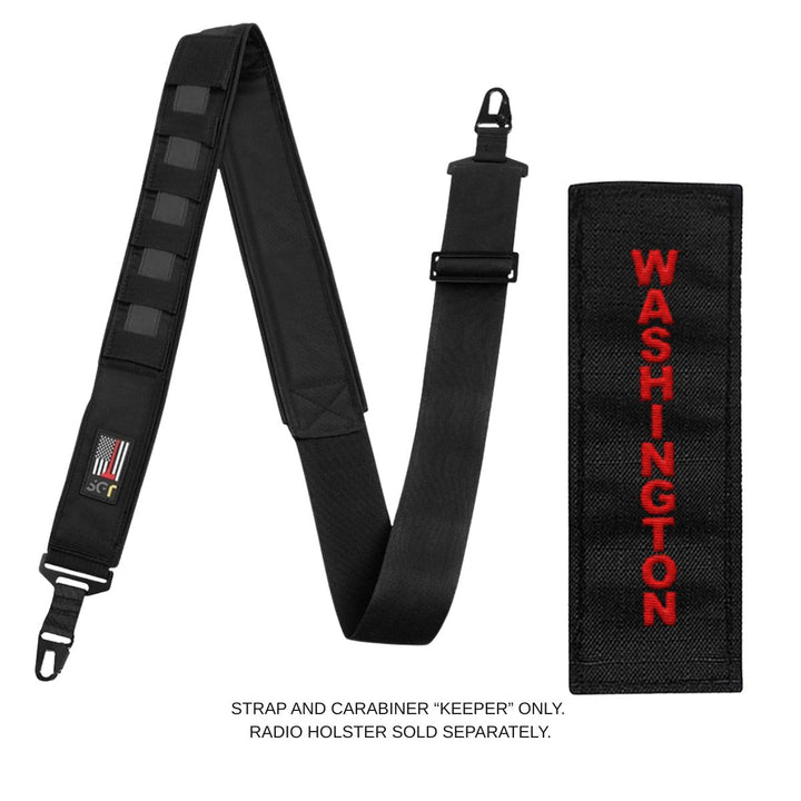CUSTOM SGT Modular Radio Strap & Carabiner Keeper Set (FREE SHIPPING)