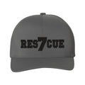 Personalized Rescue Blackout Delta FlexFit Hat