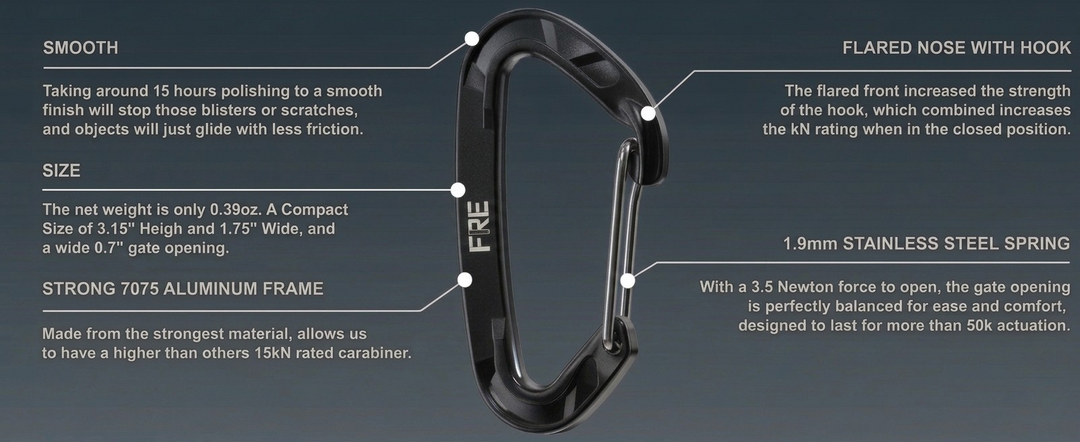 Carabiner Glove Strap