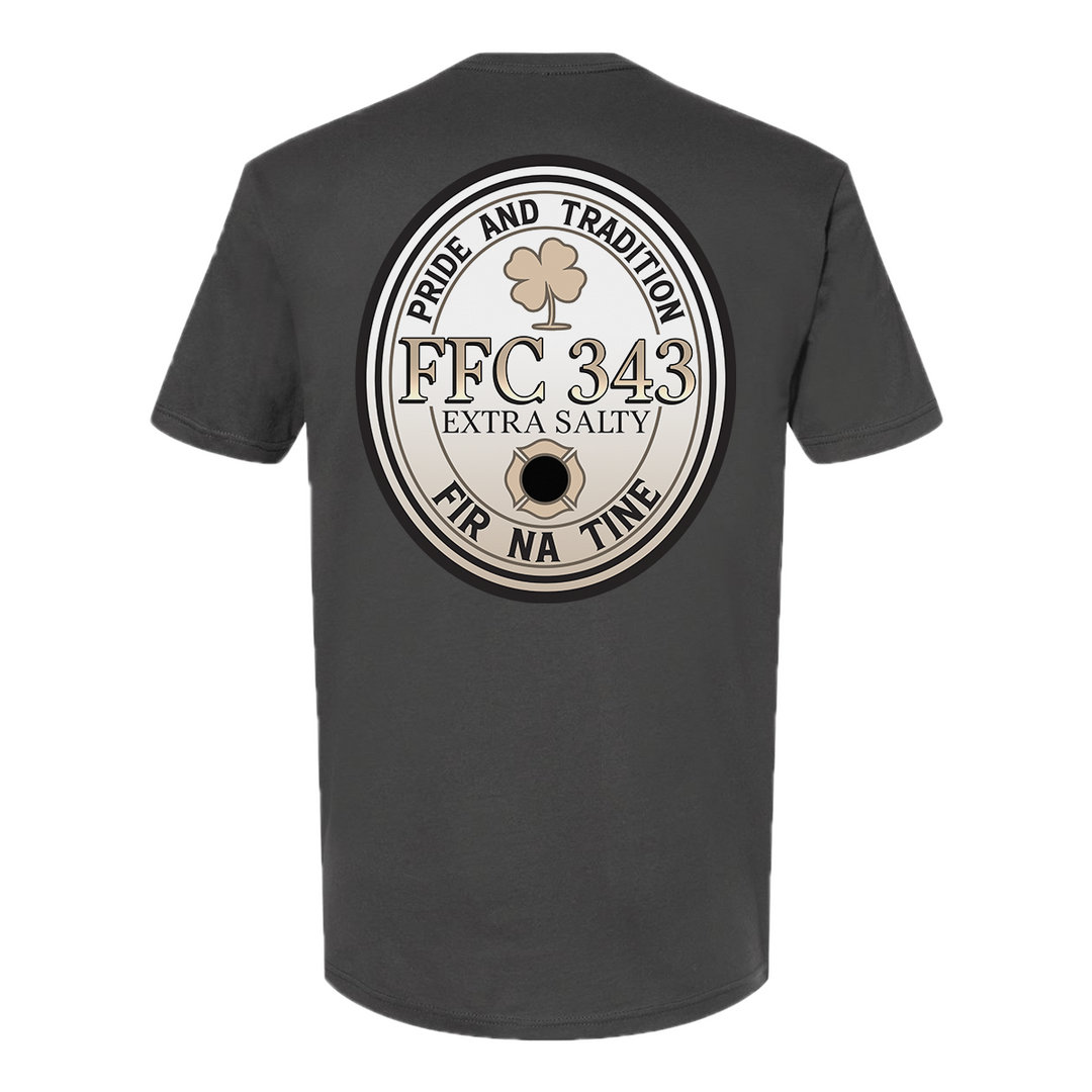 Premium Firefighter T-shirt with extra salty attitude, perfect for tough jobs