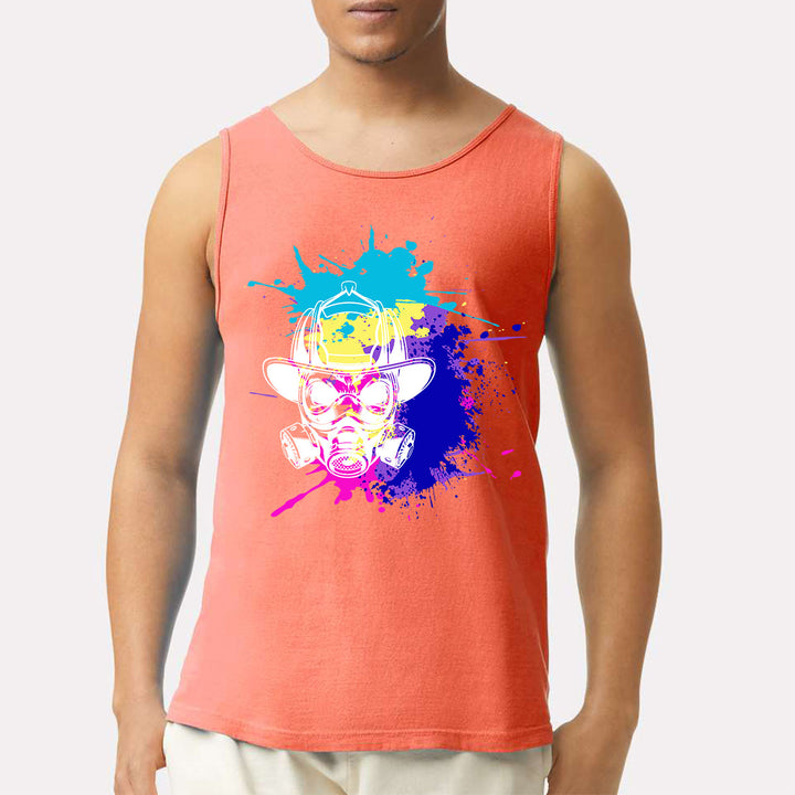 FFC 343 Miami Vice Masked Heavyweight Tank Top