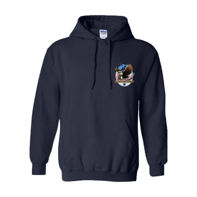 Veteran tribute firefighter eagle hoodie