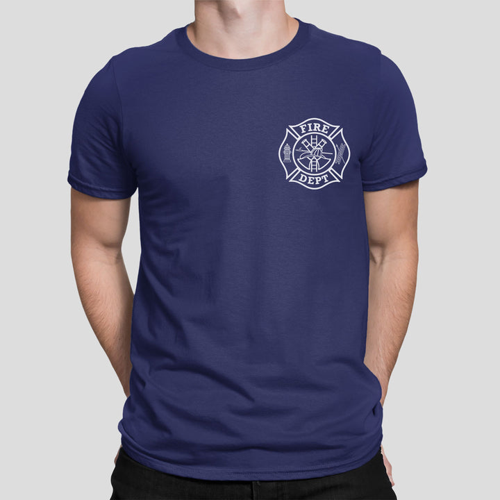 Durable Fire Dept Navy Duty Shirt perfect for firefighter gear and uniforms