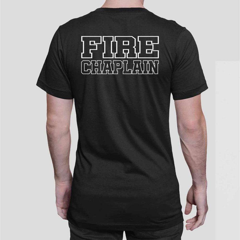 Fire Chaplain premium t-shirt for first responders