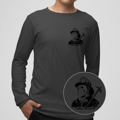 Durable long sleeve t-shirt for firefighters and first responders