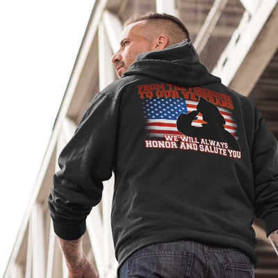 Salute Veteran's Premium Hoodie