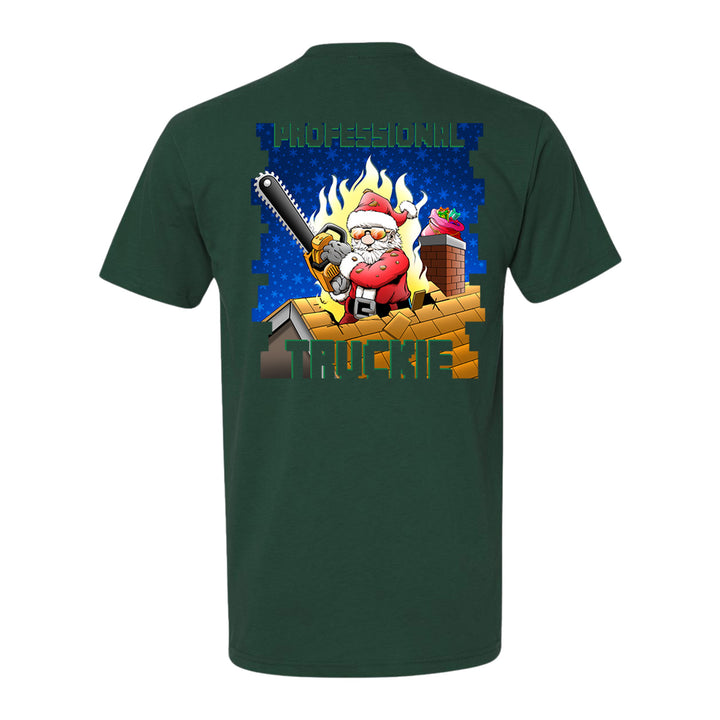 Professional Truckie Santa Firefighter Premium T-Shirt