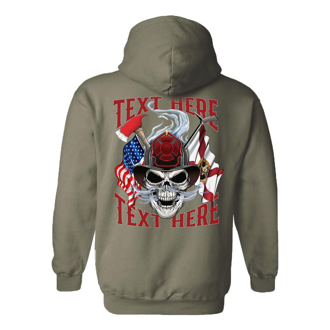 Warmth and comfort in a hoodie designed for firefighters.