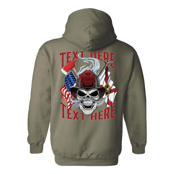 Warmth and comfort in a hoodie designed for firefighters.