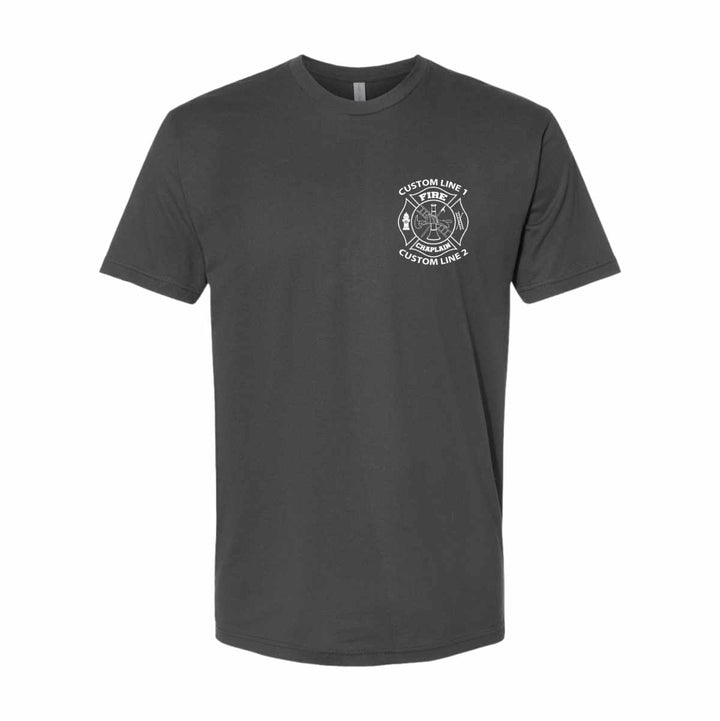Fire Chaplain t-shirt for public safety professionals