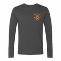 Customized Red & Yellow Fire Police Premium Long Sleeve Shirt