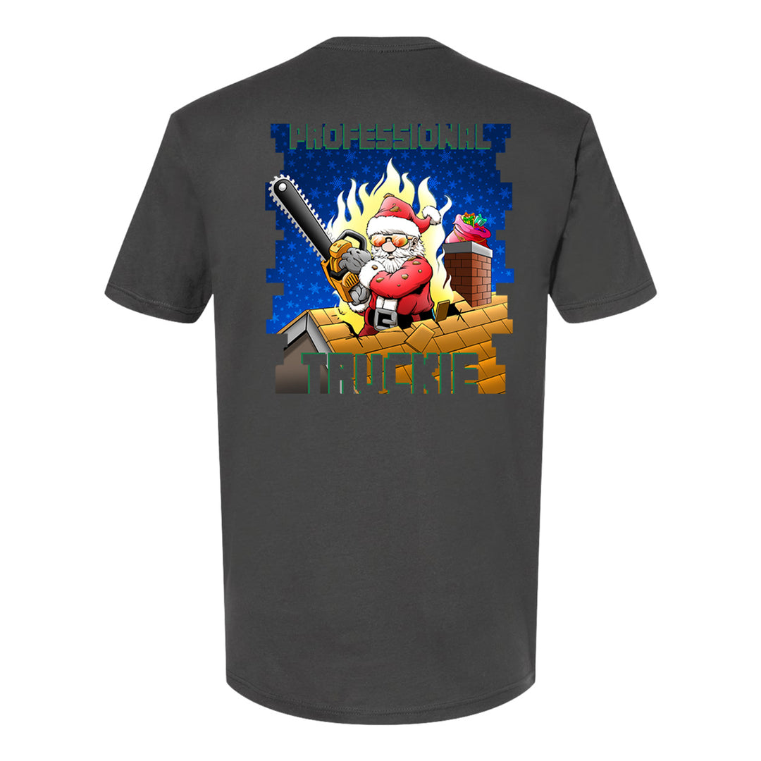 Professional Truckie Santa Firefighter Premium T-Shirt