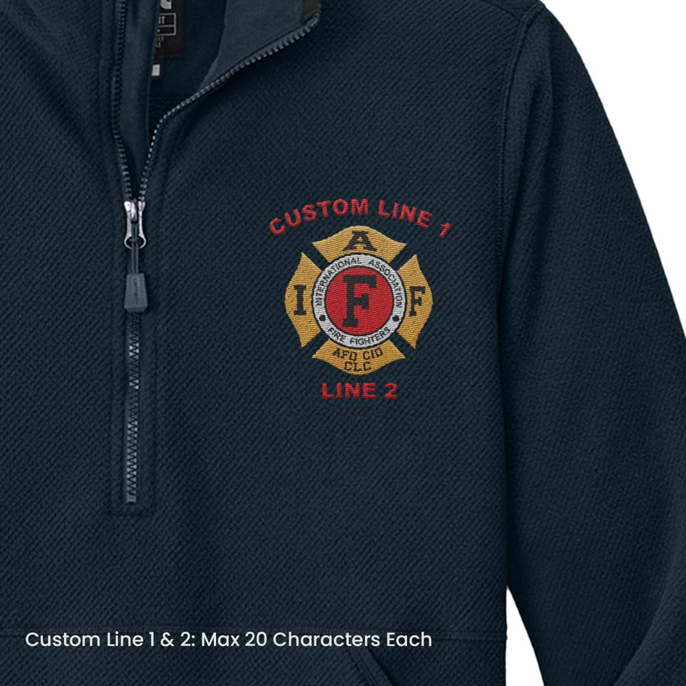 Lightweight 7.3-ounce polyester fleece jacket designed for warmth and comfort, perfect for fire service professionals.