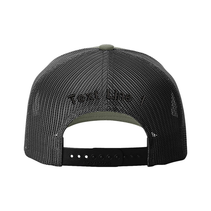 Blackout Flag Five-Panel Trucker Hat
