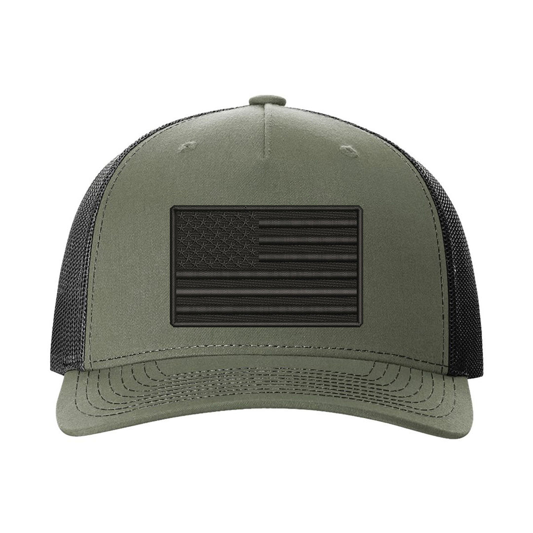 Blackout Flag Five-Panel Trucker Hat