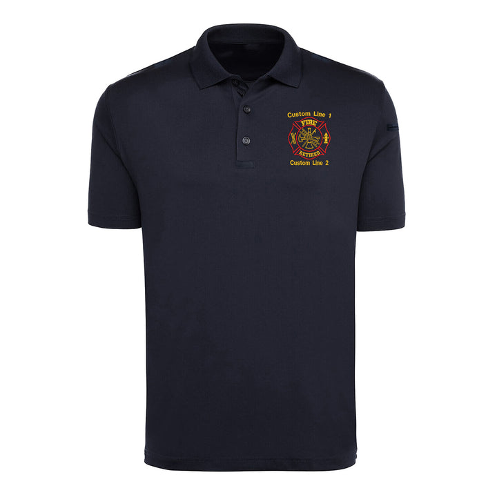 Game Sportswear Custom Fire Retired Tactical Polo